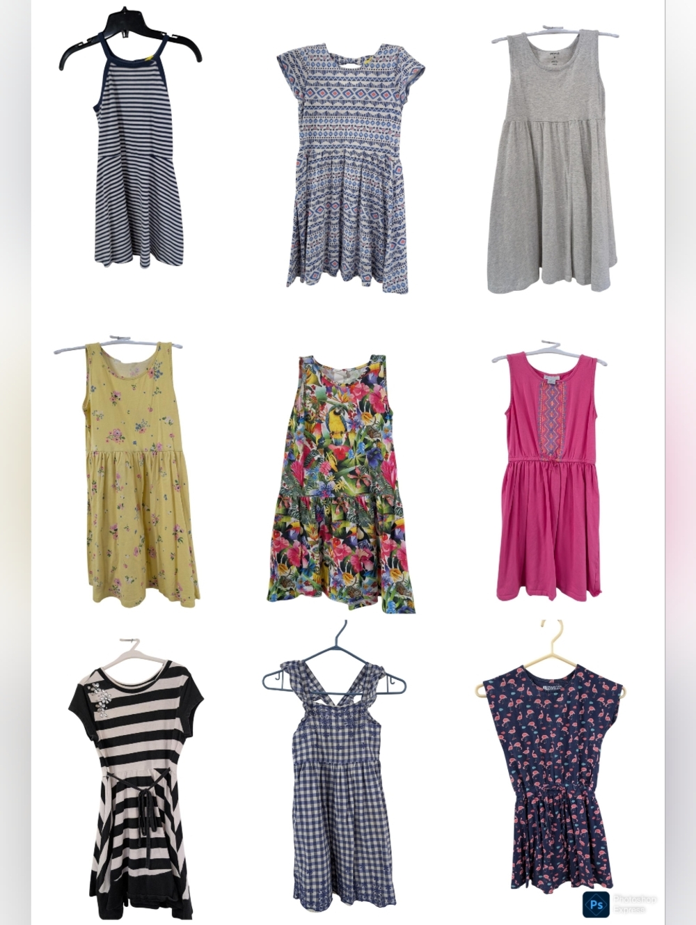 Girls Summer Dresses Lot